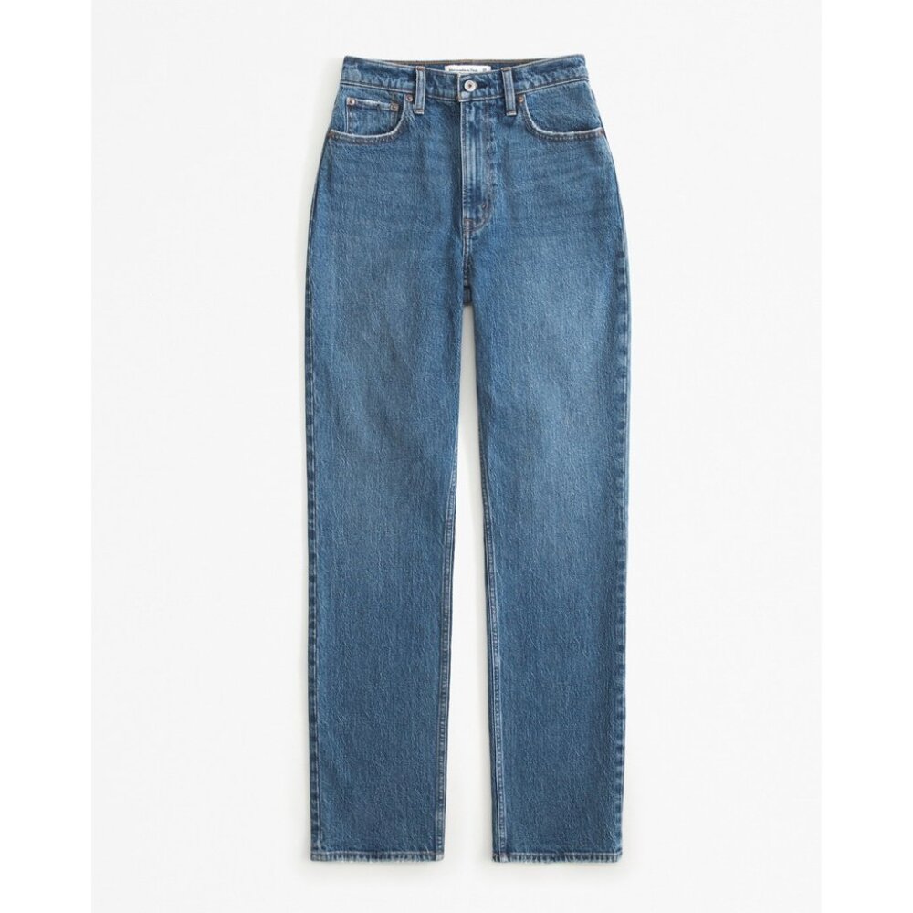 Abercrombie Curve Love 90s Straight Ultra High Rise